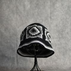 【再入荷】 Chloche Hat "SUNBIRD" (BLACK) / クロシェハット
