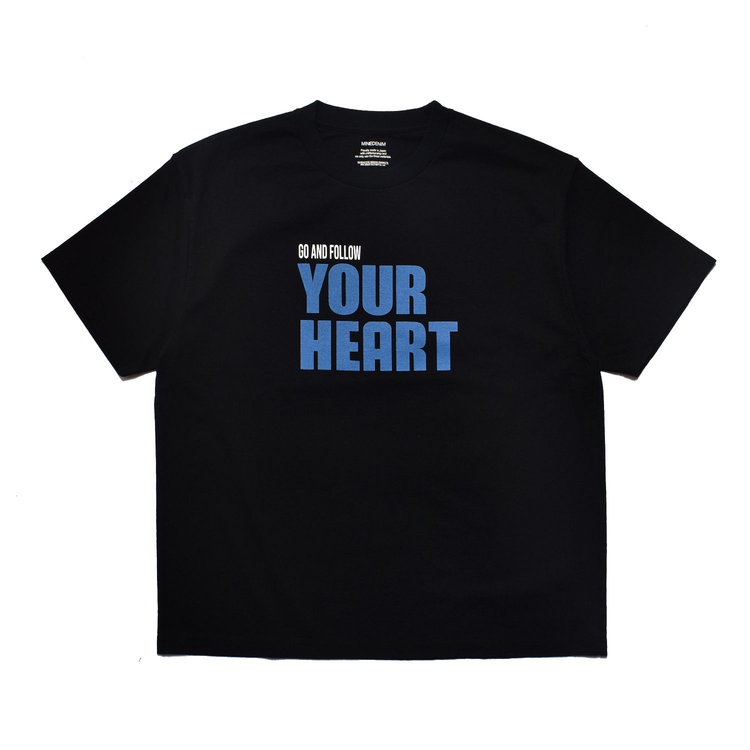 Go And Follow Your Tee （BLK） ｜プリントTシャツ (ブラック)｜2604-4003