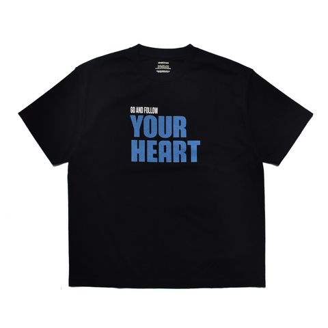 Go And Follow Your Tee （BLK） ｜プリントTシャツ (ブラック)｜2604-4003