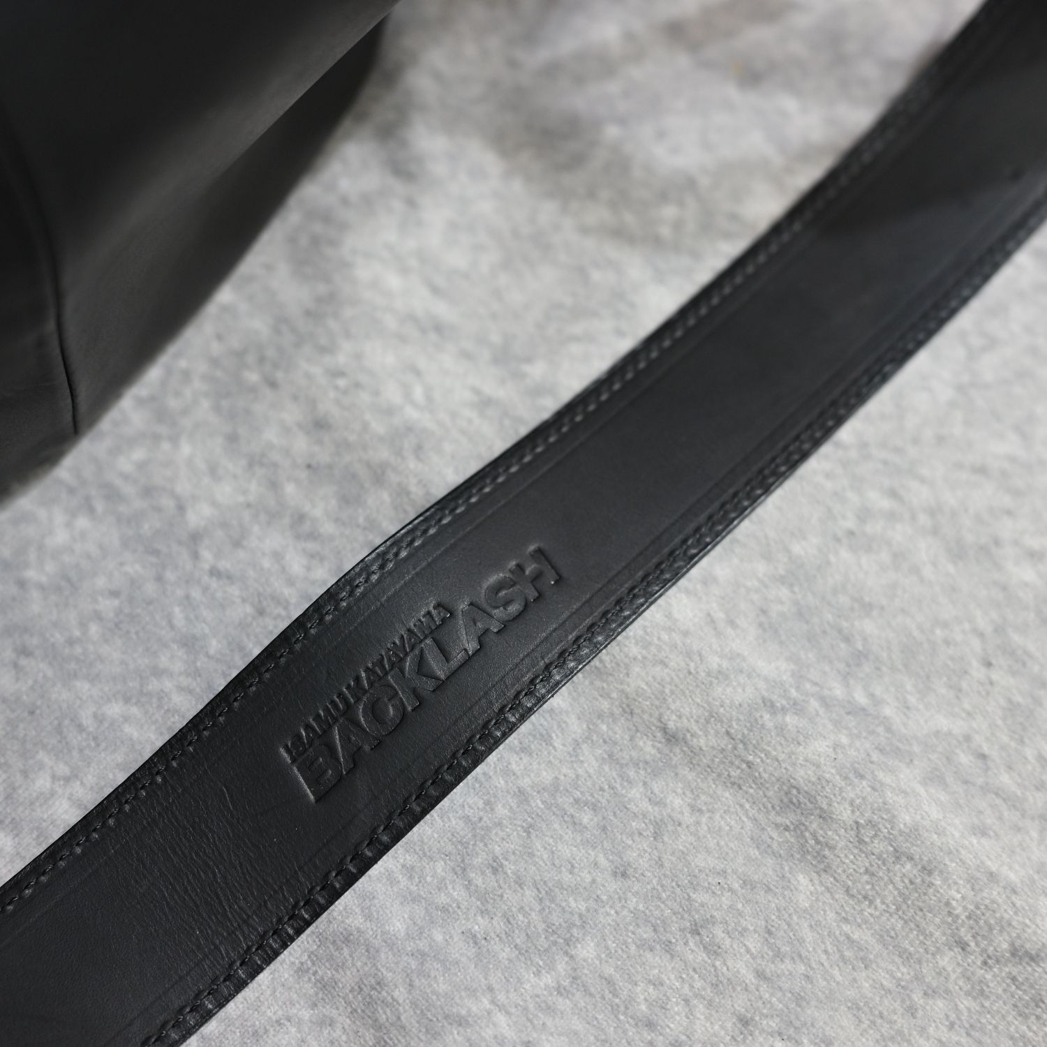GUIDI オイルカーフ バナナバッグ （BLACK / ブラック） / 143-01