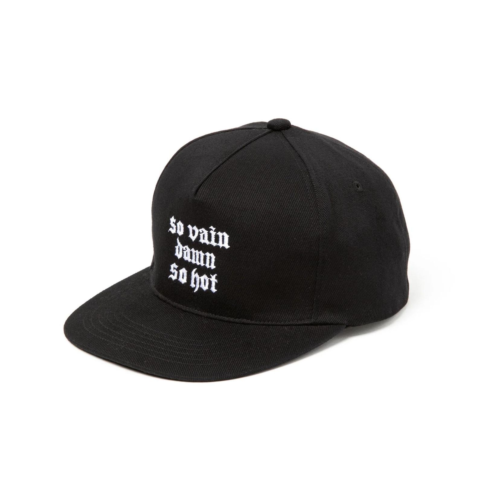 "S.V.D.S.H" TWILL CAP (BLACK) / ツイル ベースボールキャップ