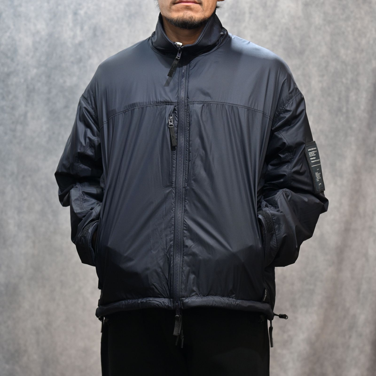 REVERSIBLE OVERSHIRT （NAVY）｜リバーシブル オーバーシャツ｜9252-BL01-003