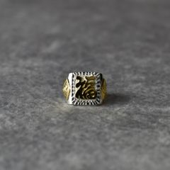 MEXICAN TASTE JAPANESE FUKU RING (SILVER × GOLD) / メキシカン 福リング