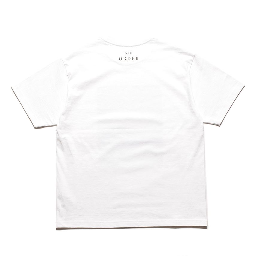 MINEDENIM - New Order “TRUE FAITH” Crewneck T-SH （WHITE