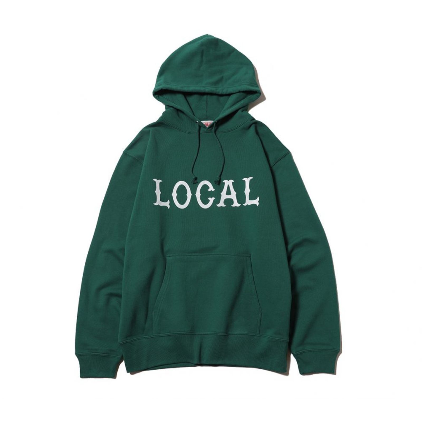 CLASSIC LOCAL LOGO PULLOVER HD (GREEN) / クラシック ローカル ロゴ プルオーバー フーディー パーカー