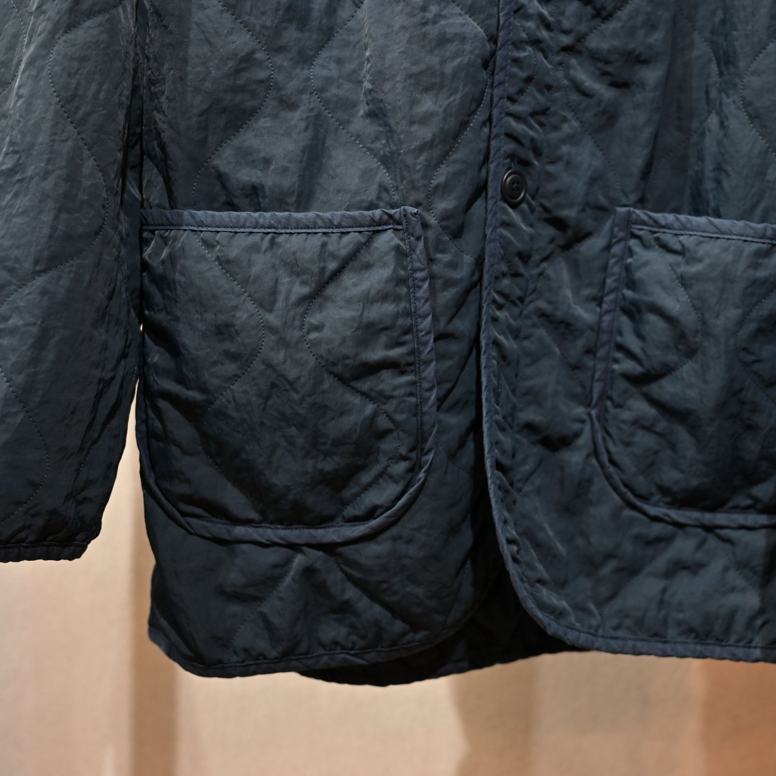 SUPER NYLON MILITARY LINER (BLUE)|スーパーナイロン ミリタリー ライナー ジャケット (ブルー) PC-015-2014-40