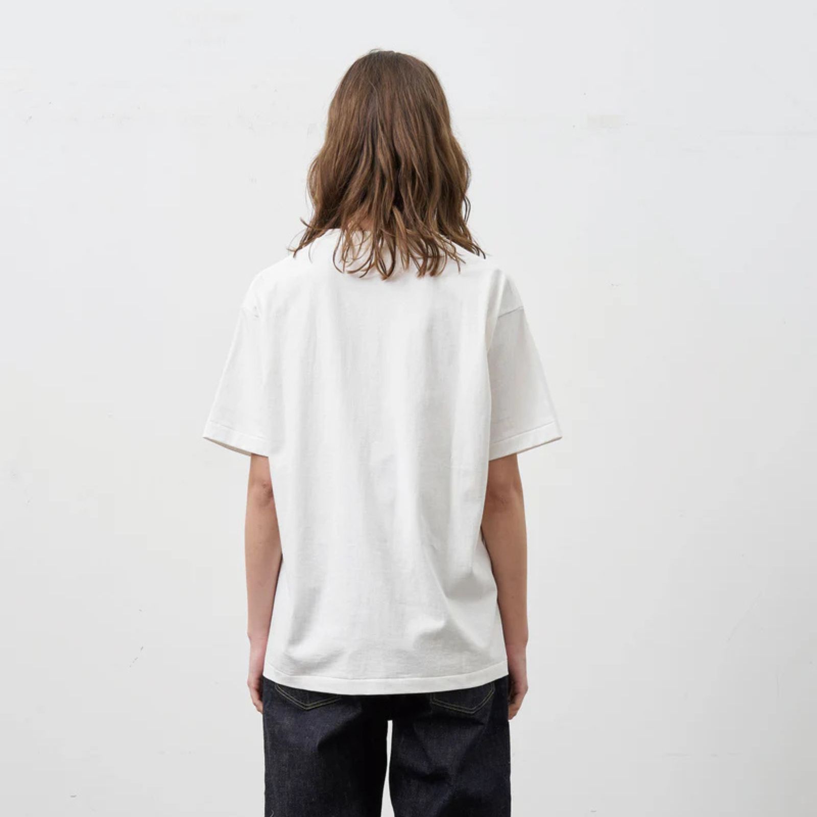 Y1935 POCKET TEE （WHITE）｜ ポケット Tシャツ （ホワイト） 602-261-14
