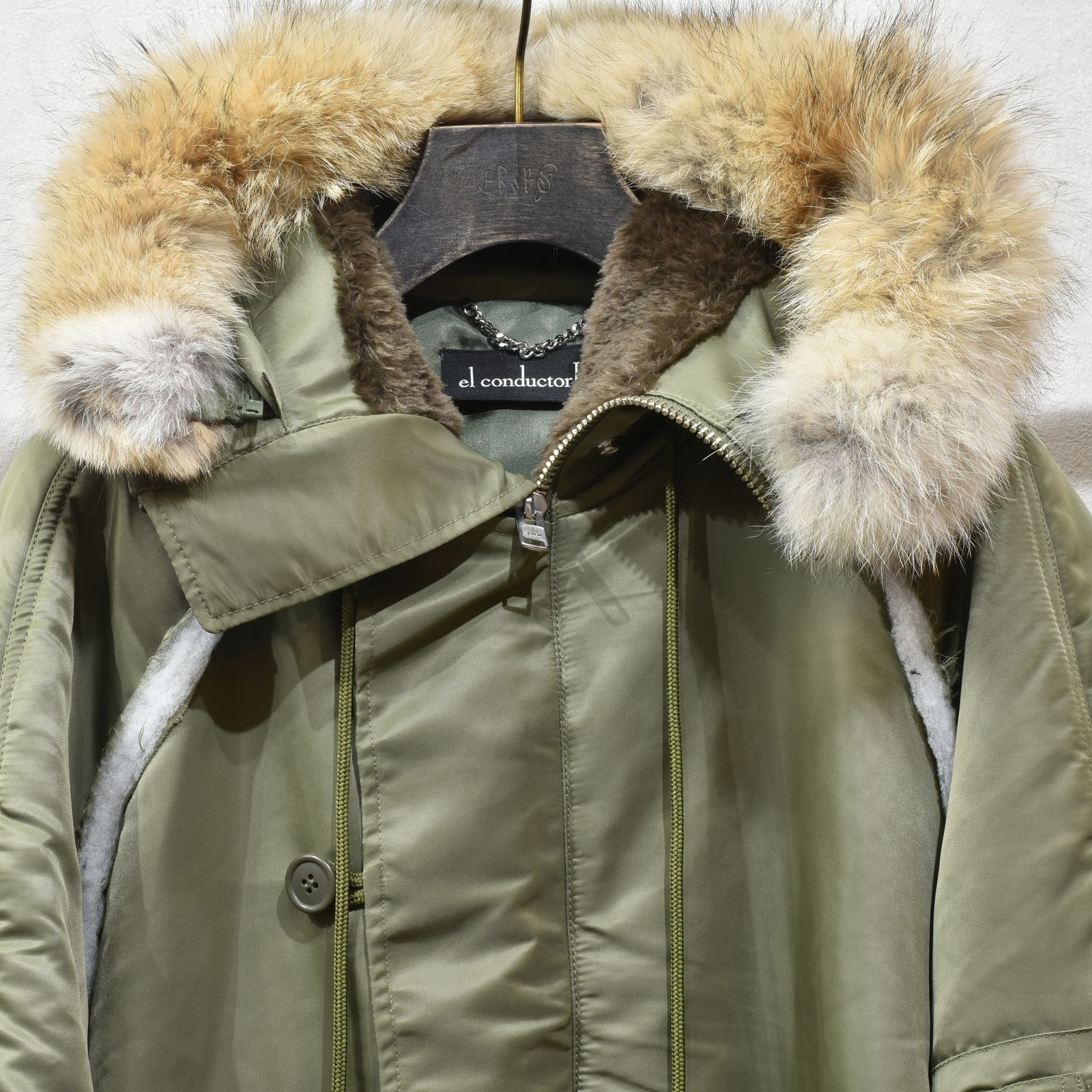 PENTAGRAM N-2B FLIGHT JKT (OLIVE)｜ペンタグラム フライトジャケット｜PD26AJ04