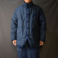 CHINESE DOWN JACKET  (NAVY) - チャイナ ダウンジャケット （ネイビー）