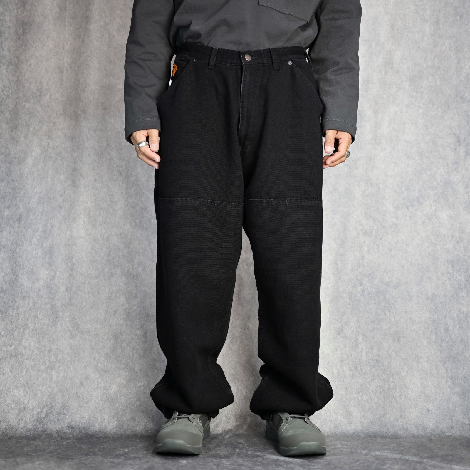 WORK PANTS (BLACK) -  ワークパンツ （ブラック） C