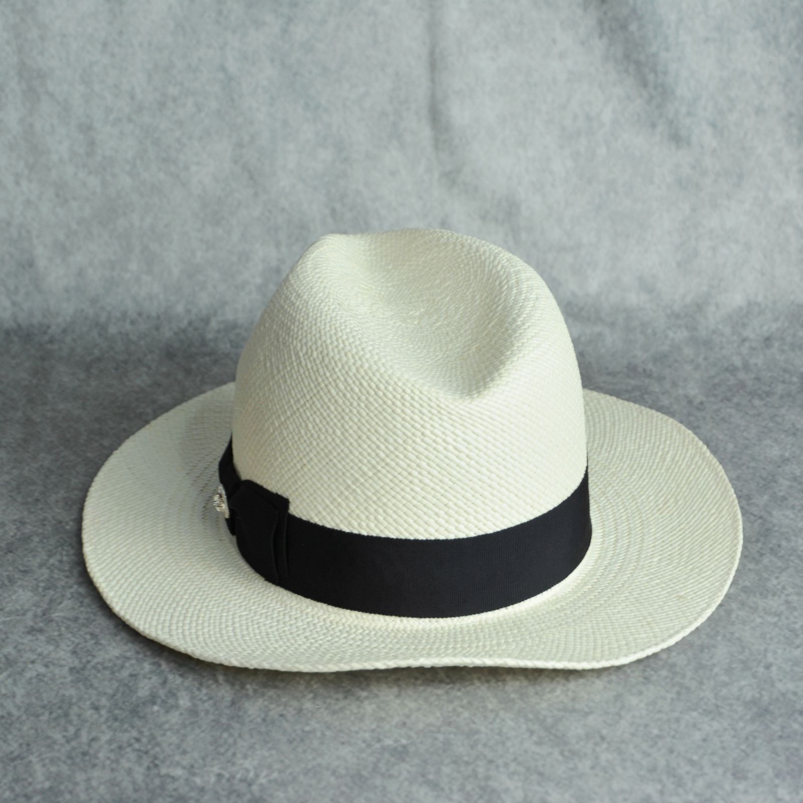 THE LINE トキヤ草 シルバーコンチョ ハット (WHITE)