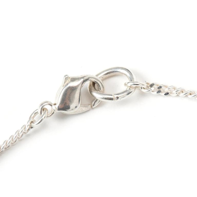CALEE - CAL NT LOGO SILVER NECKLACE (SILVER) / シルバー CALEE - CAL NT LOGO SILVER NECKLACE (SILVER) / シルバー
