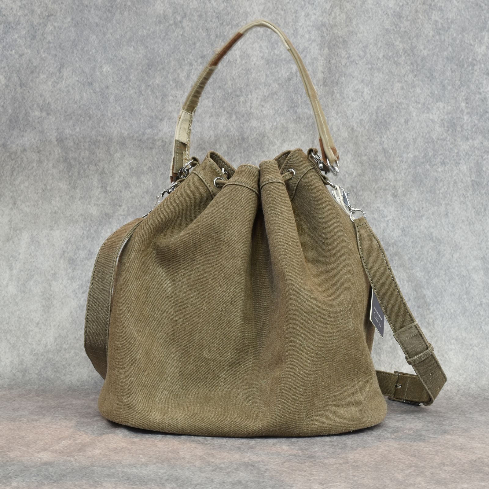 TOOL BAG  (DK BROWN) | バケットバッグ 巾着バッグ