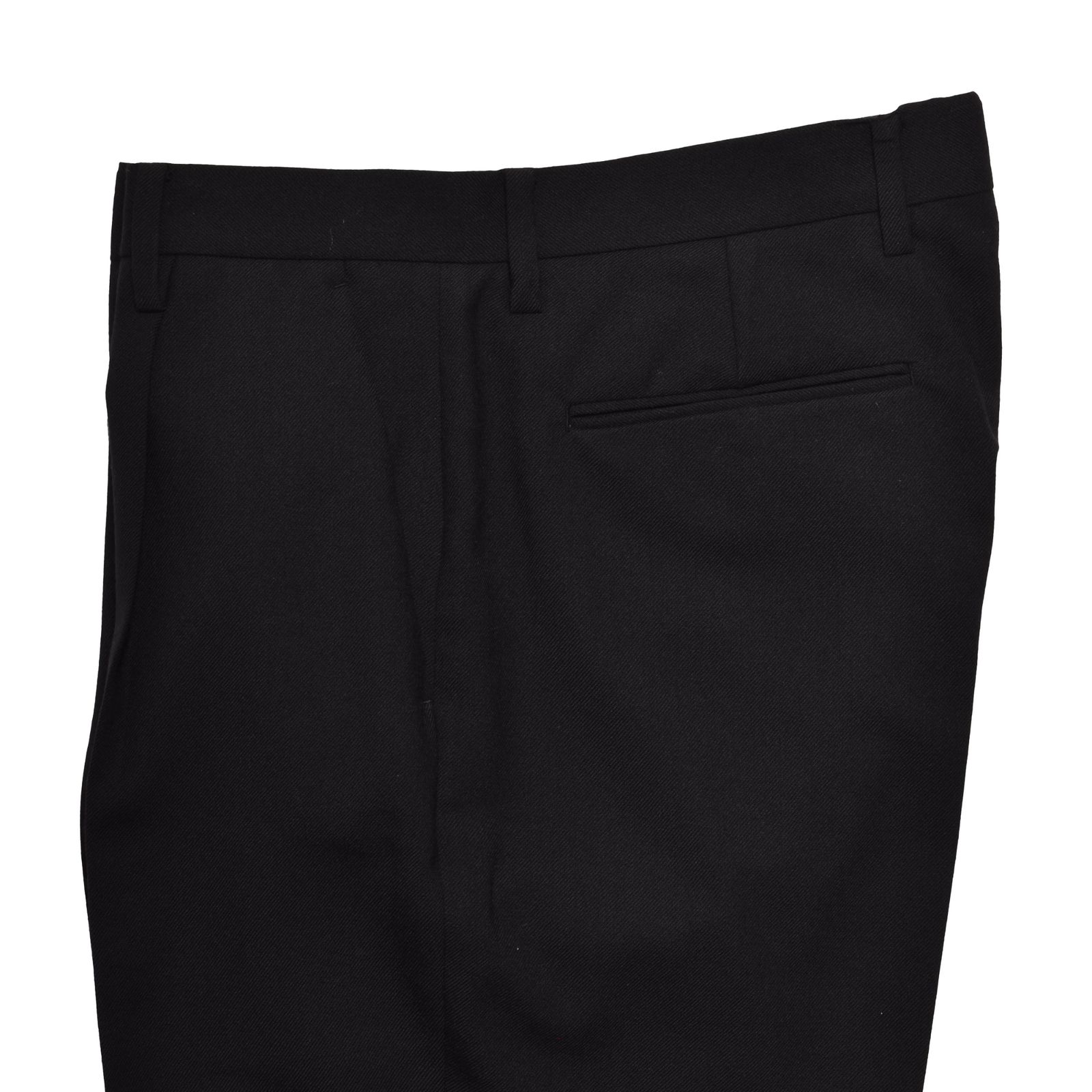 PE.Wool Tapered TRS （BLK）｜ワンタックテーパードスラックス｜2510-7001