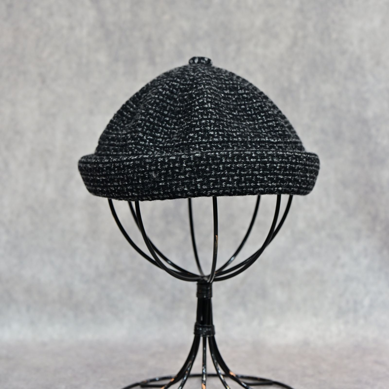 TWEED KNIT FISHERMAN’S CAP （GRAY）｜ツイード ニット フィッシャーマン キャップ （グレー） PC-031-3651-11