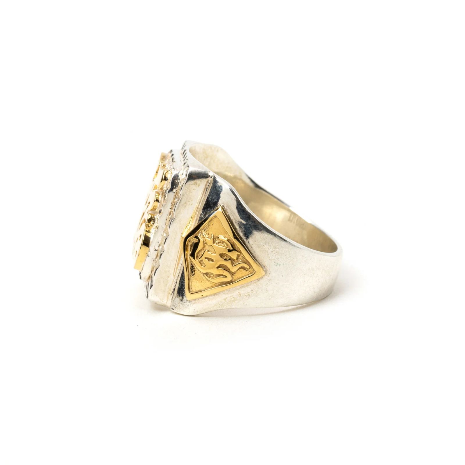 MEXICAN TASTE JAPANESE FUKU RING (SILVER × GOLD) / メキシカン 福リング