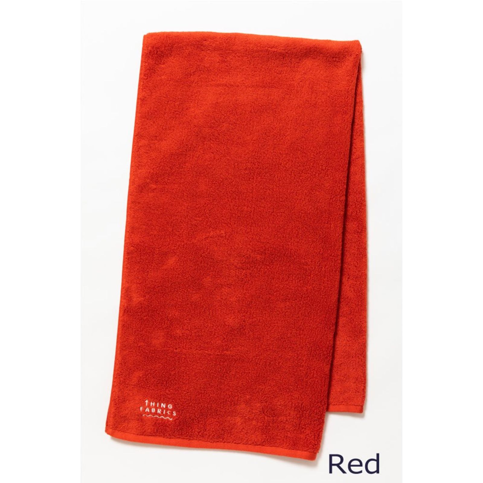シングファブリックス バスタオル (レッド) | TIP TOP 365 Bath Towel (Red)