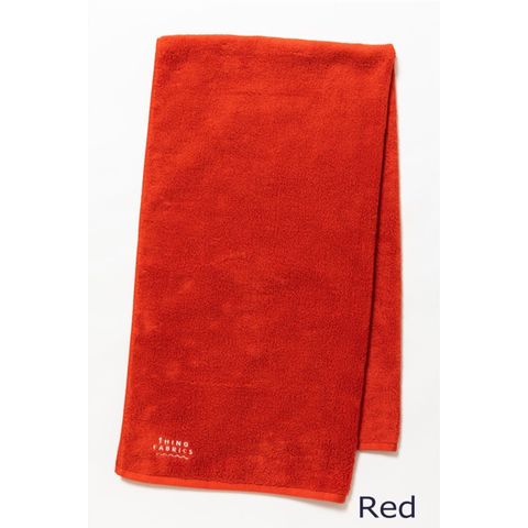シングファブリックス バスタオル (レッド) | TIP TOP 365 Bath Towel (Red)