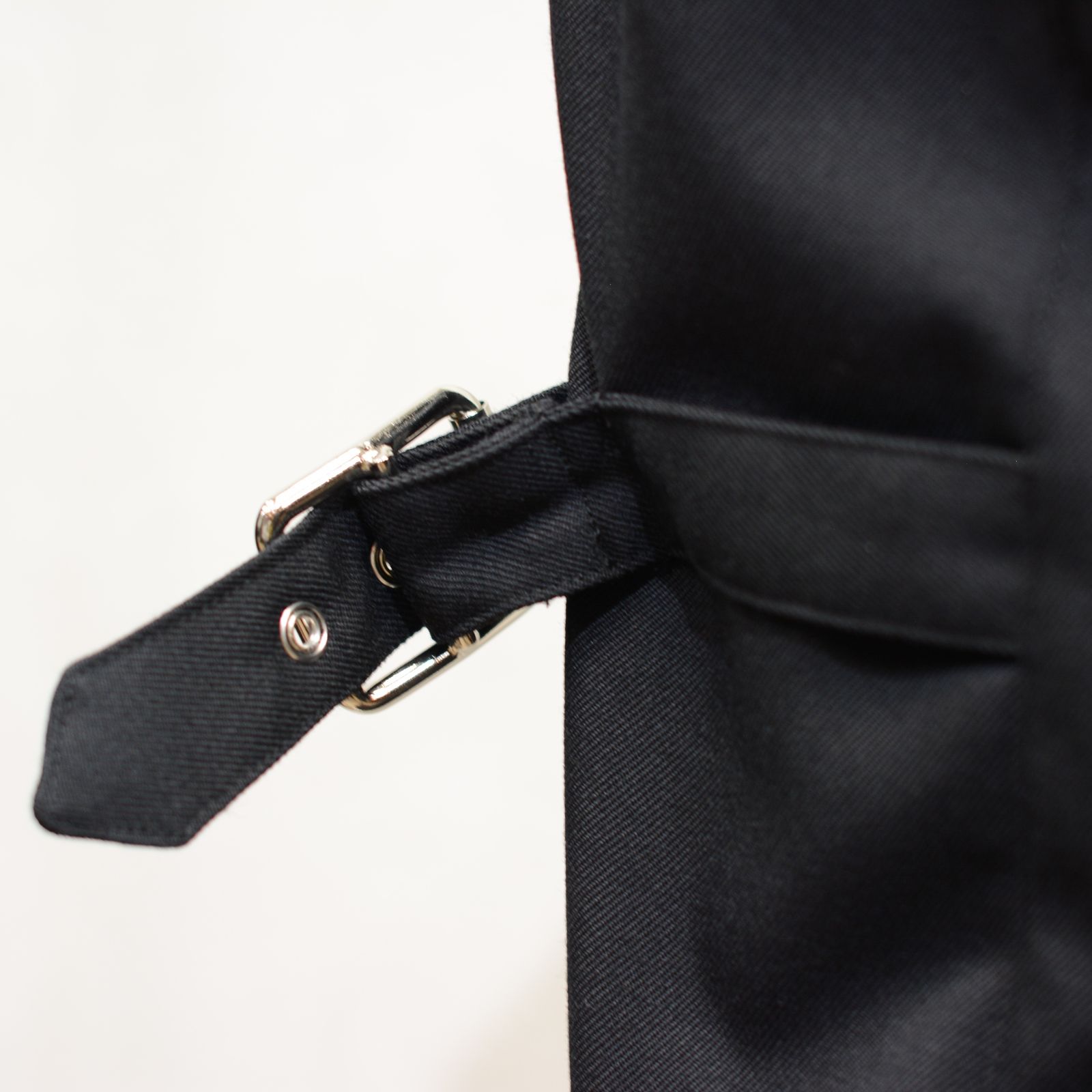 JOHNLAWRENCESULLIVAN - Wool gabardine bondage trousers