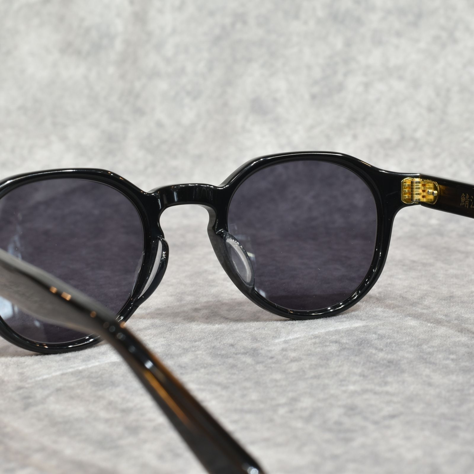 BOSTON TYPE GLASSES (BLACK DEMI / SMOKE)｜ボストン サングラス｜CL-26SS003G
