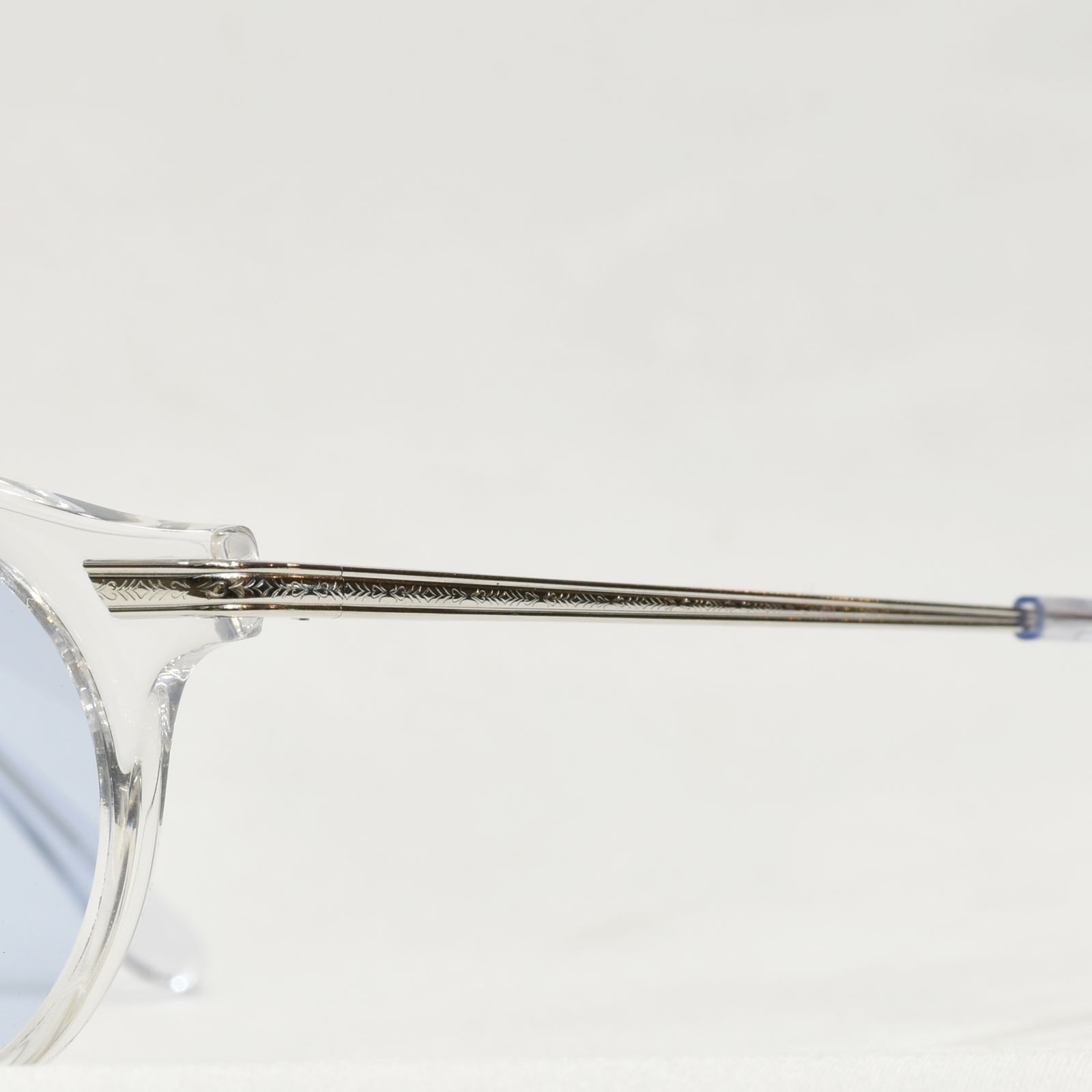 CALEE - C/M COMBI TYPE GLASSES (CLEAR/BLUE) / アーネルタイプ