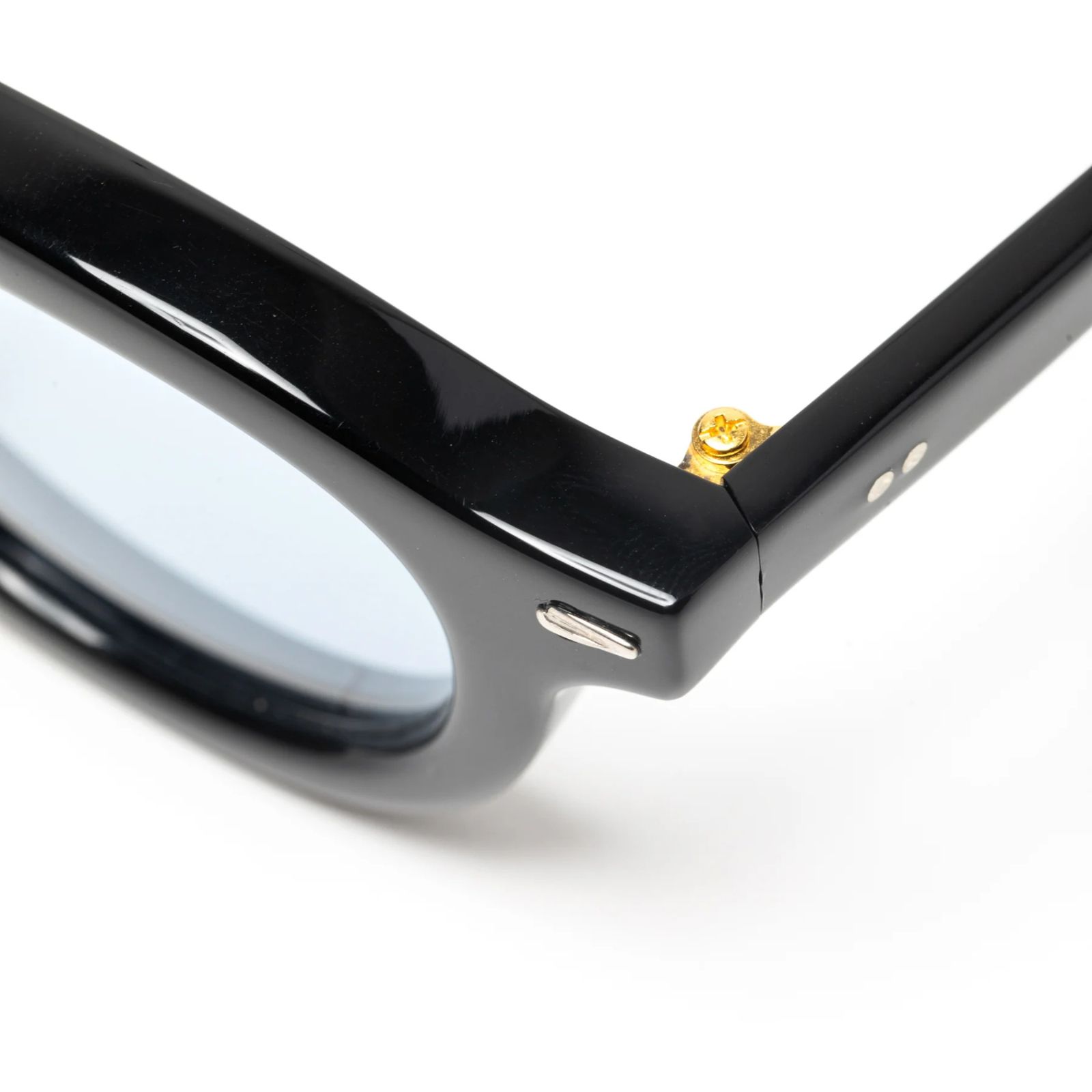 B/W TYPE GLASSES ＜CLASSIC MODEL＞ (BLACK/BLUE) / ボストン/ウェリントン サングラス ＜クラシック モデル＞