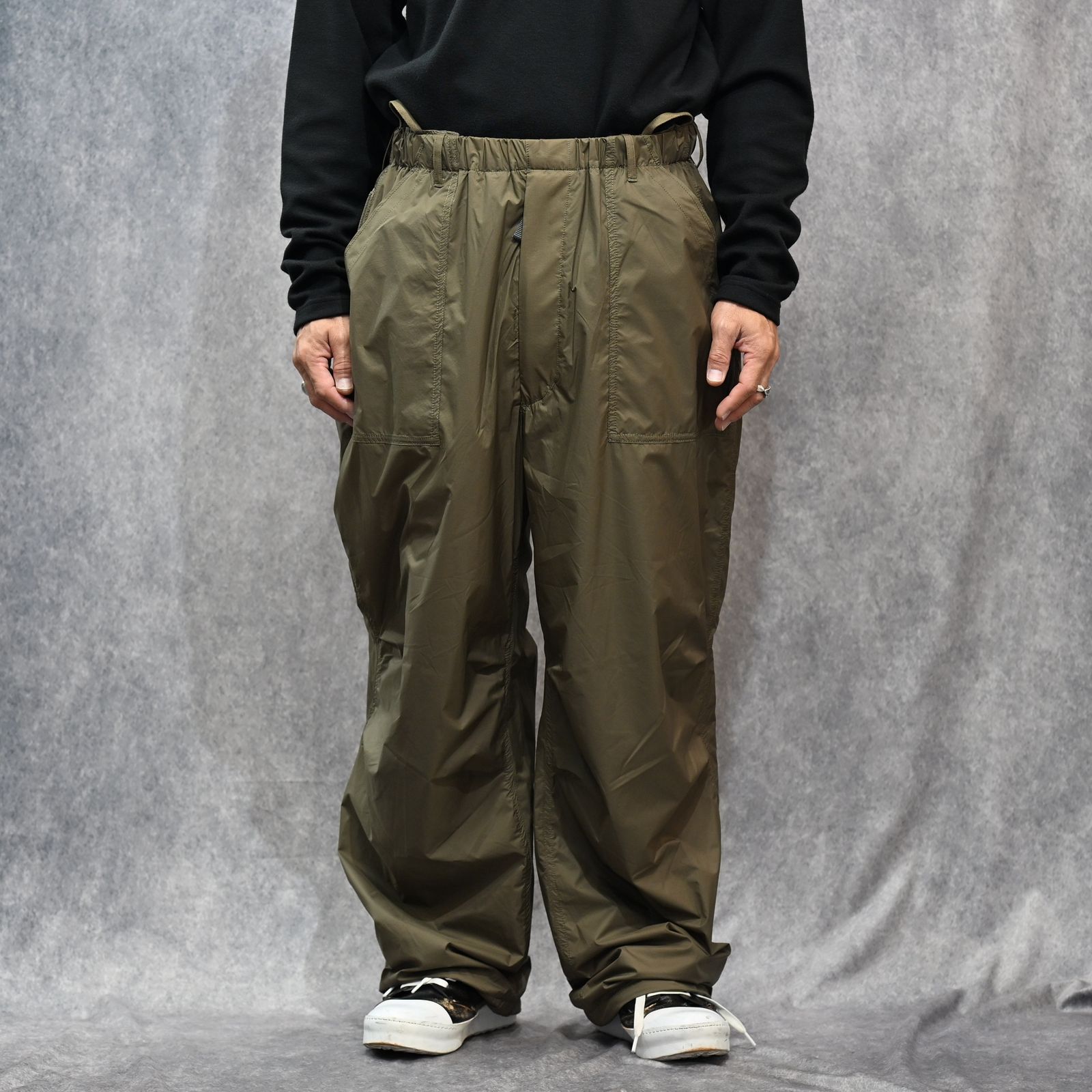 WIDE STRAIGHT PANTS （BEIGE）｜ワイド パンツ｜9252-CP05-002