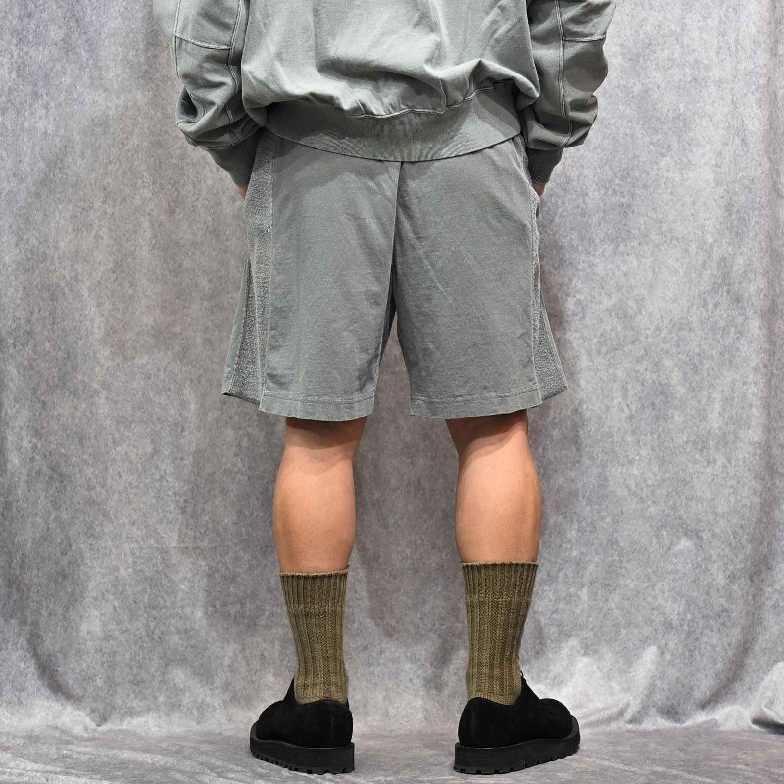 N.HOOLYWOOD × Champion｜HALF PANTS （GRAY / グレー）｜ハーフパンツ｜C8-D513