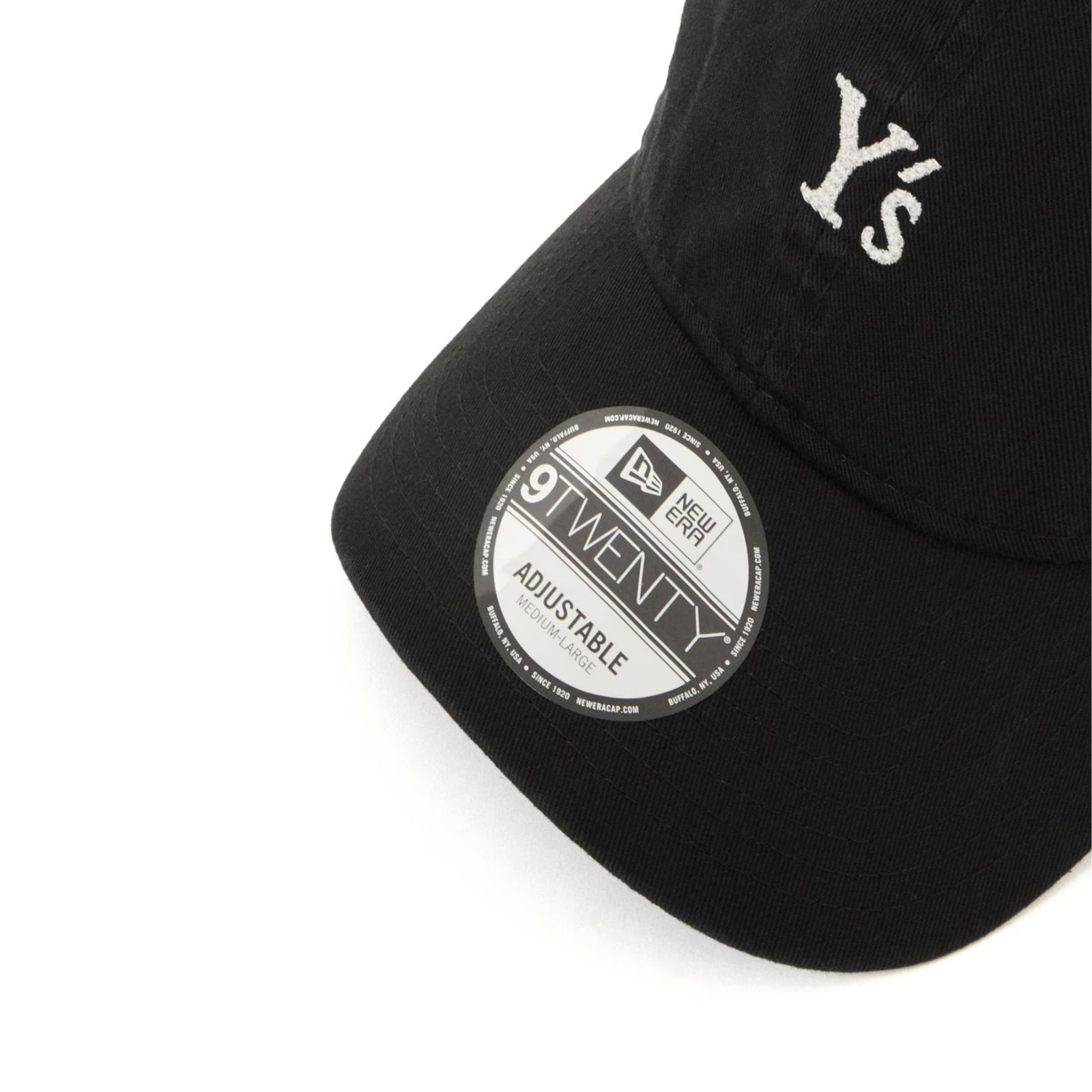 Y's × New Era 9TWENTY Y's LOGO CAP （Black）｜ロゴキャップ｜YV-H20-095-3