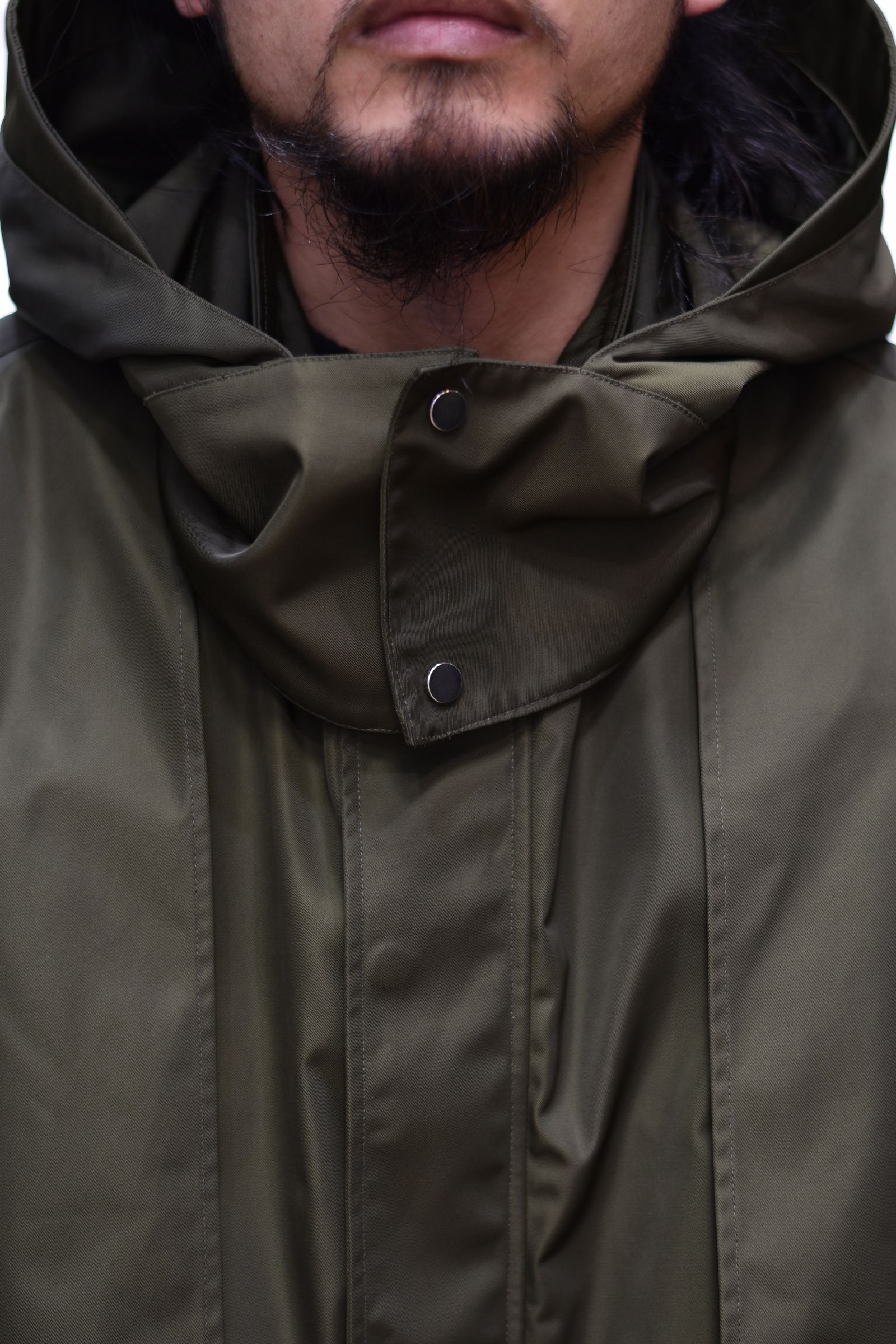 デタッチャブルフードコート / LB21FW-CO02-SL (SAGE)