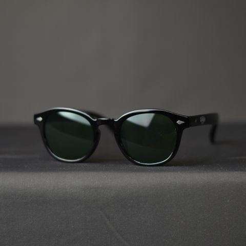 CUTRATE LOGO GLASSES (BLACK × GREEN) / カットレイト ロゴ グラシズ
