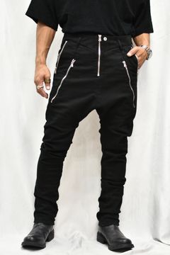 ×× incarnation 13ozストレッチデニム 京都クロ製品染め サルエルPT
