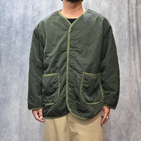 SUPER NYLON MILITARY LINER (OLIVE)|スーパーナイロン ミリタリー ライナー ジャケット (オリーブ) PC-015-2014-52
