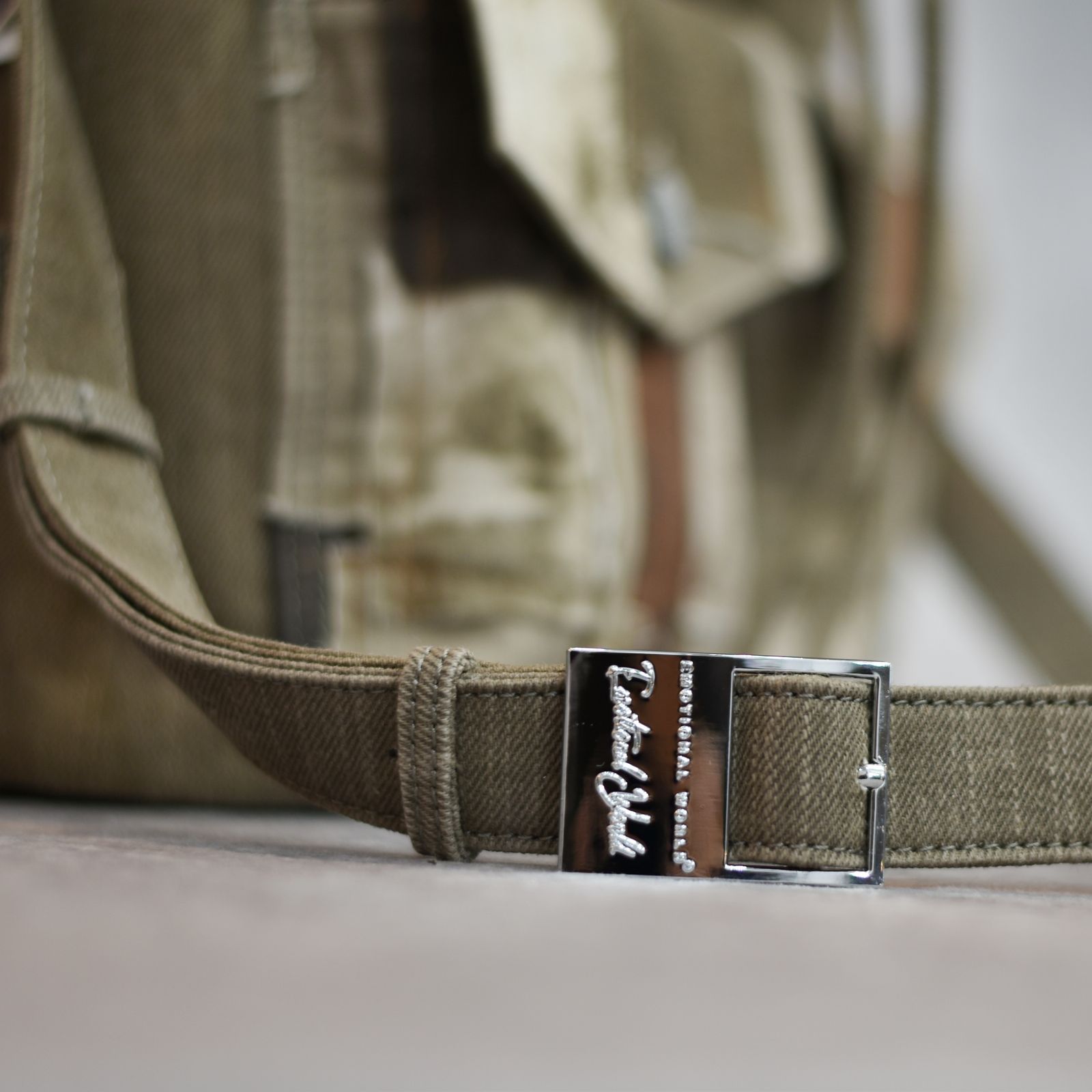 TOOL BAG  (DK BROWN) | バケットバッグ 巾着バッグ