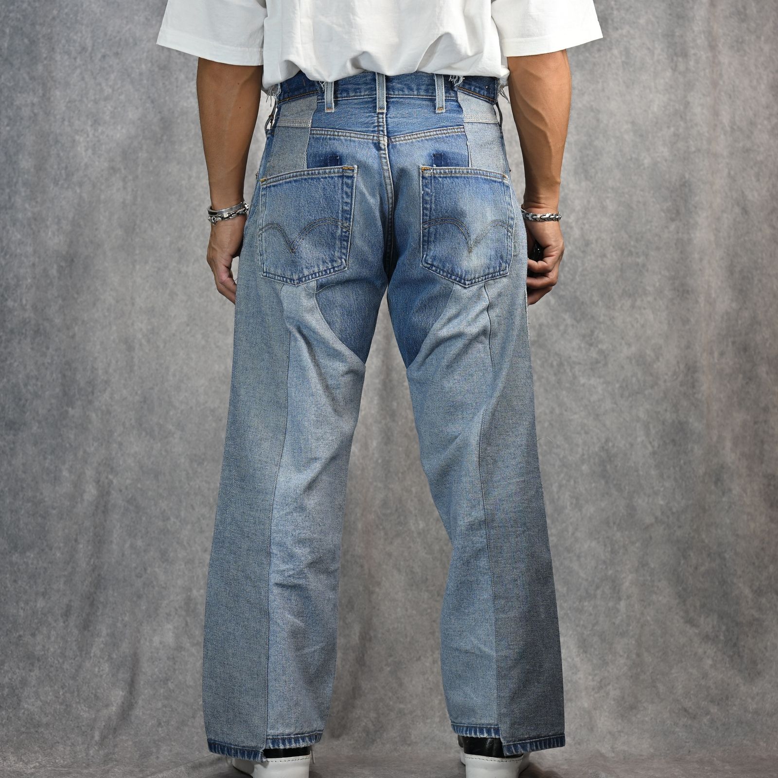 OLD PARK×MINEDENIM Inside out Chaps Jeans （USS） / MND-25SSOP002