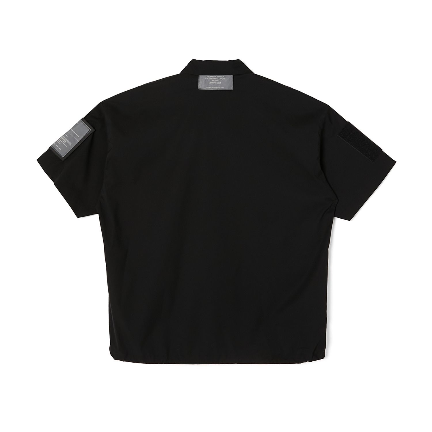 N.HOOLYWOOD - HALF SLEEVE BIG SHIRT （BLACK） / 半袖 シャツ