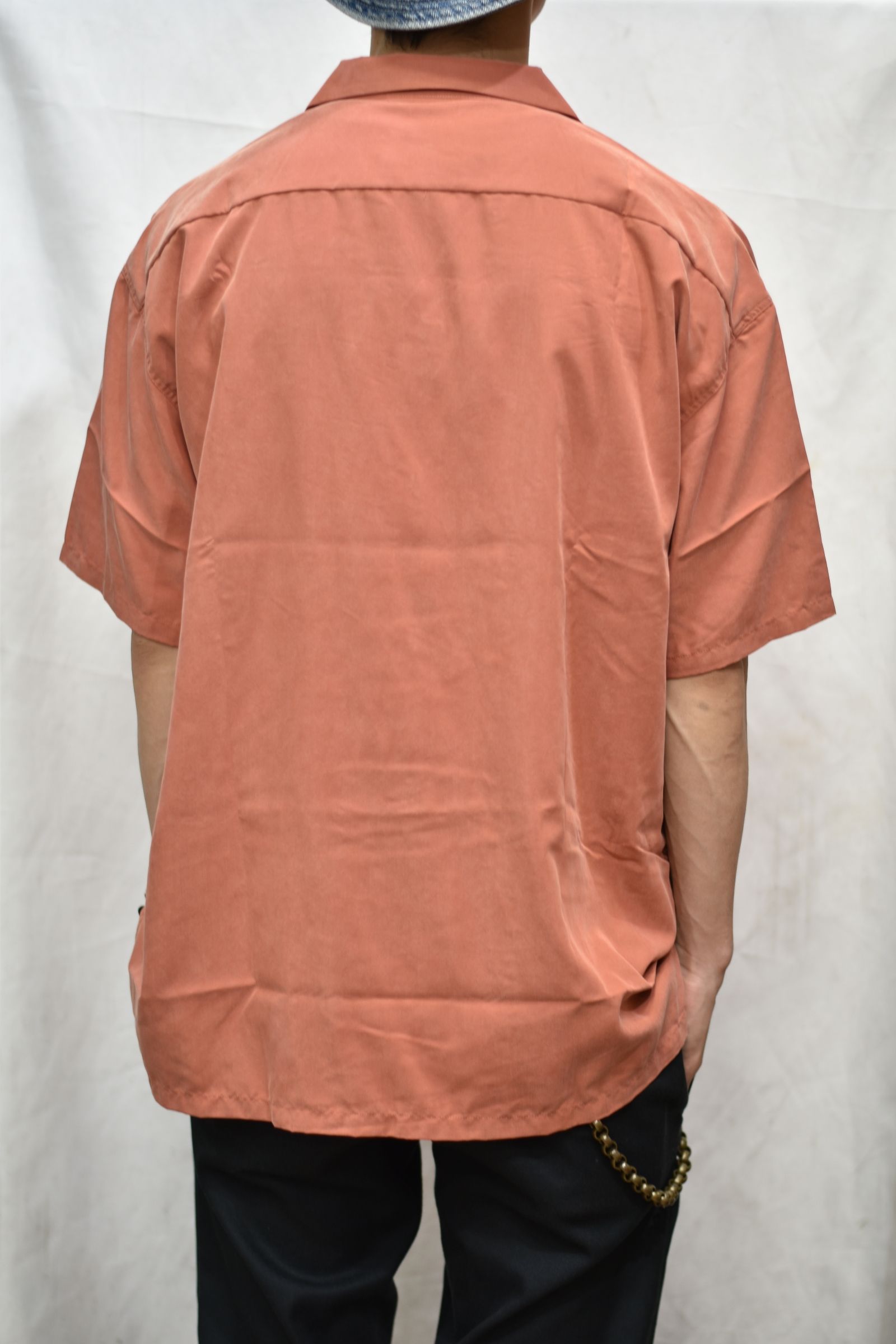 NO POCKET SMOOTH S/S SHIRT (VERMILION)