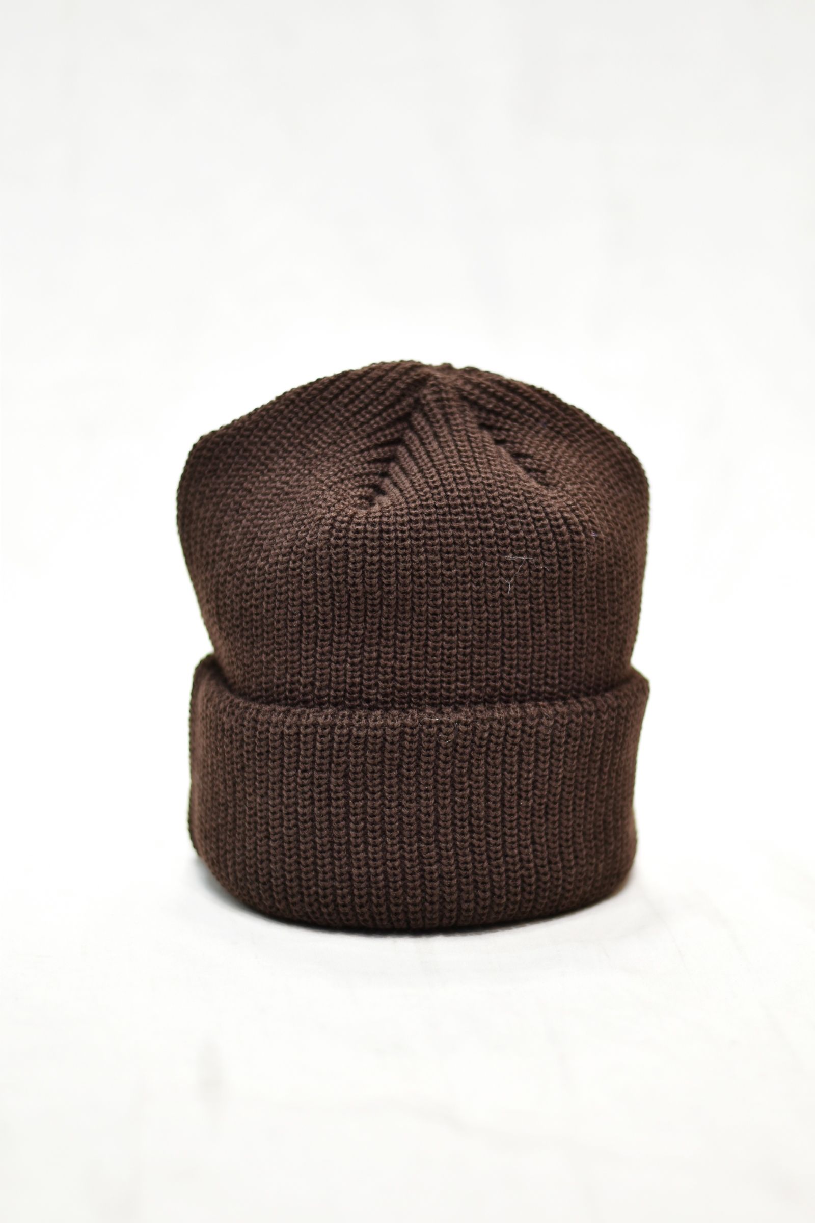 CALEE ACRYLIC WATCH CAP (BROWN)