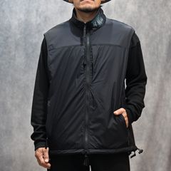 REVERSIBLE VEST （BLACK）｜リバーシブル ベスト｜9252-VE01-003