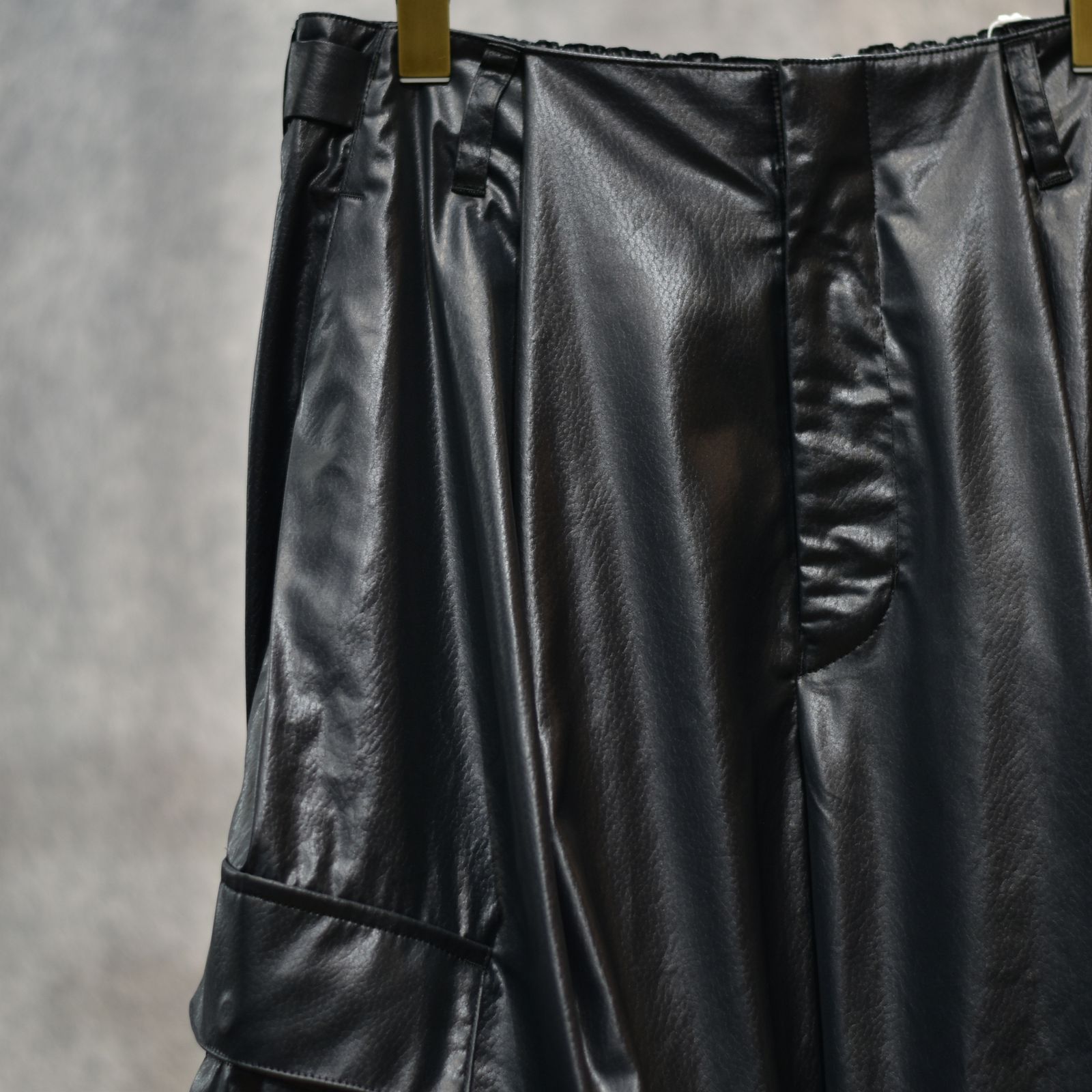 デタッチャブルワイドカーゴパンツ / LB25SS-PT05-FFL (BLACK)