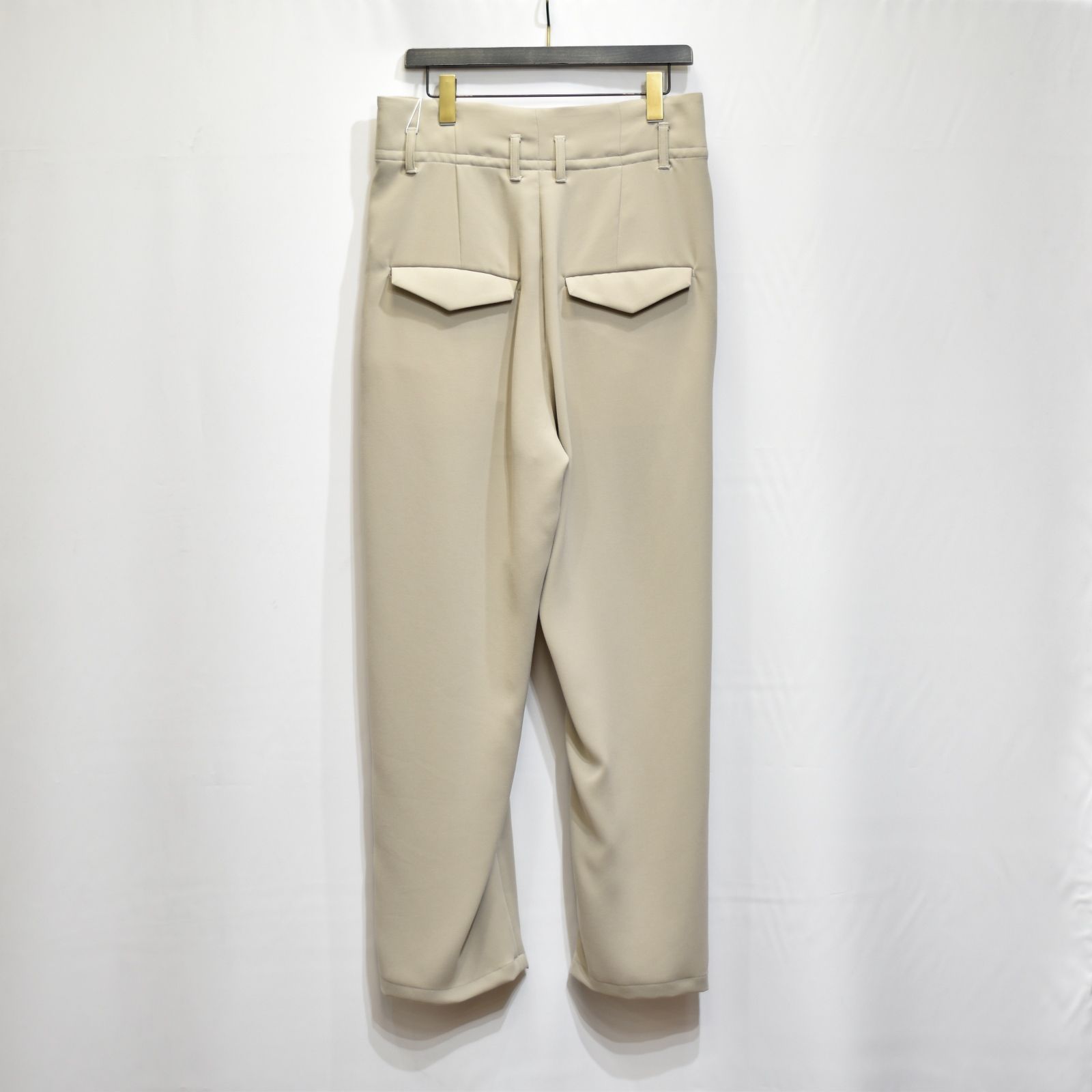 ハイウエストワイドパンツ / LB22SS-PT03-DT (BISCUIT)