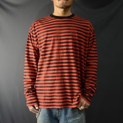 Hazy Border L/S T-SH （RPT） ロングスリーブ ボーダーT