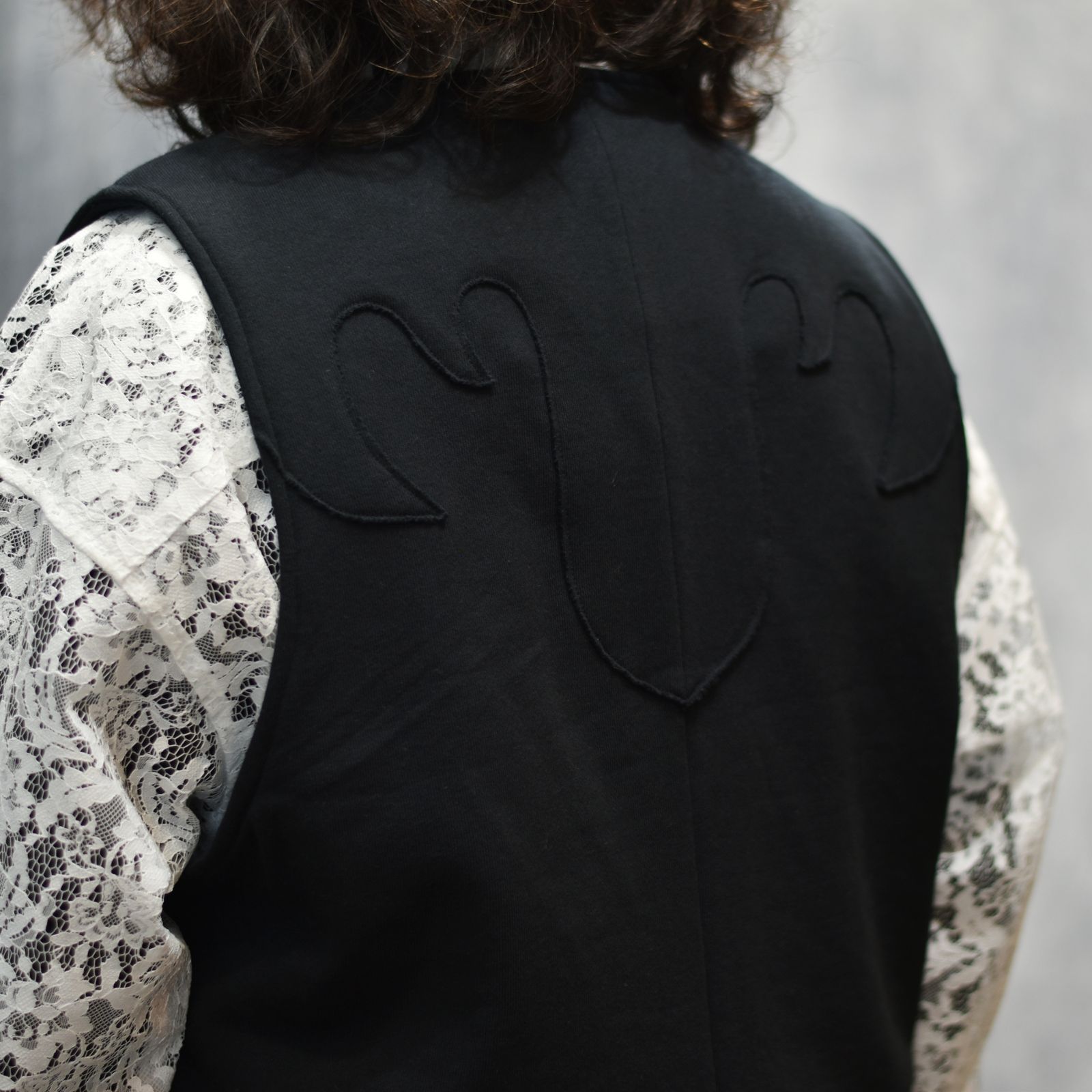 COTTON WESTERN SWITCH VEST (BK)｜ウエスタン ベスト｜PD26SJ06