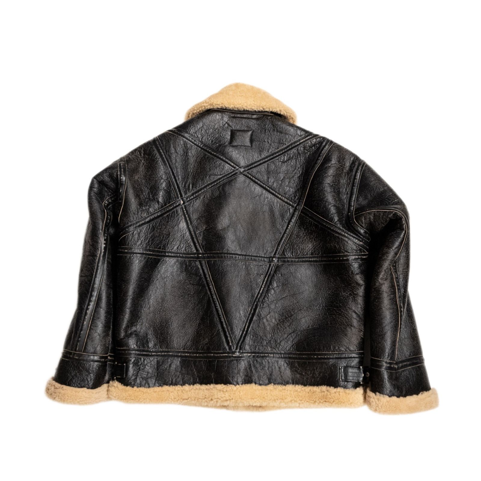 x blackmeans SHEEPSKIN FLIGHT JKT (BK) / ブラックミーンズ シープスキン フライトジャケット