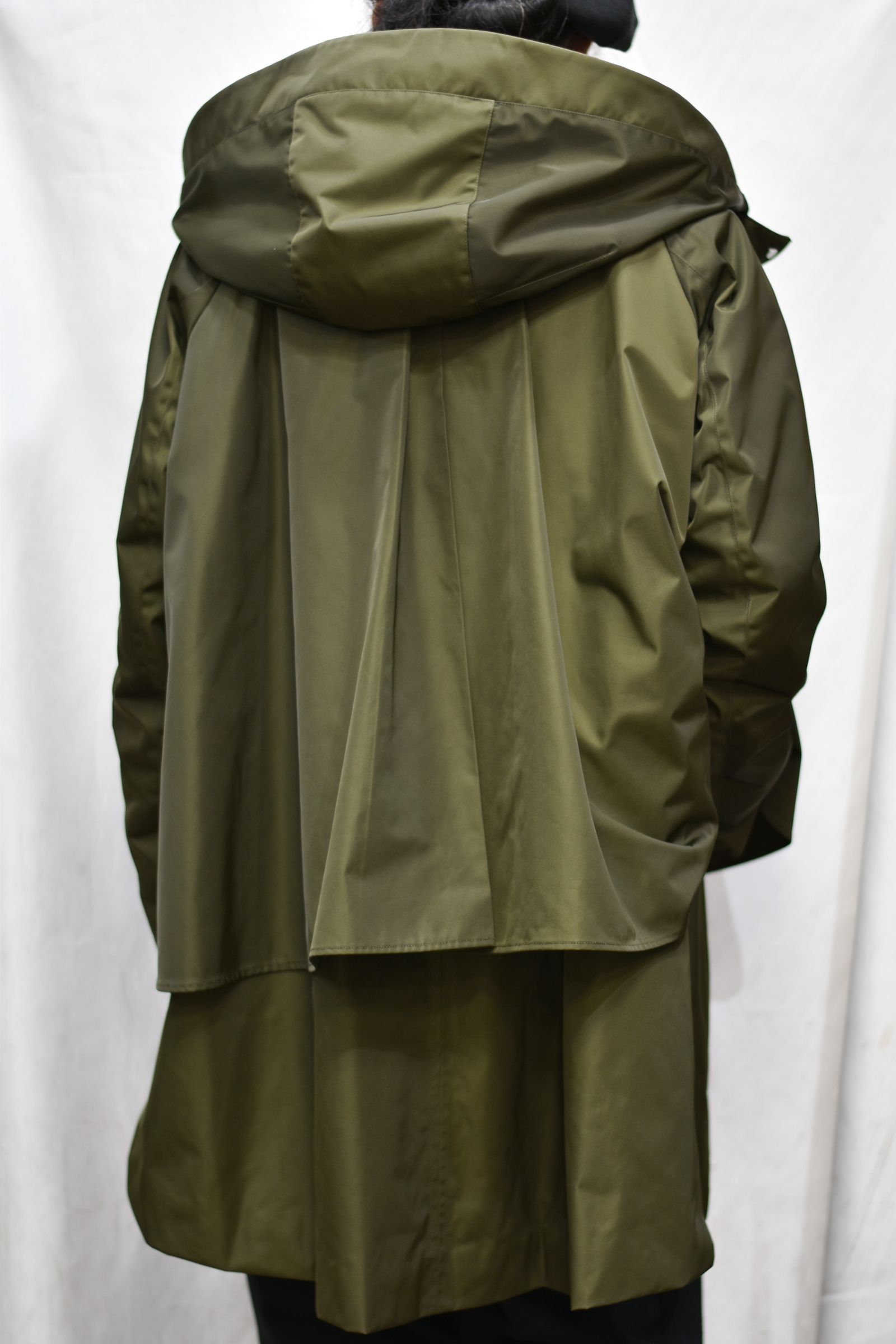 デタッチャブルフードコート / LB21FW-CO02-SL (SAGE)