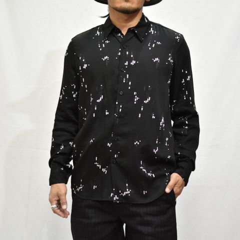 Spangle Print C.Denim Regular SH