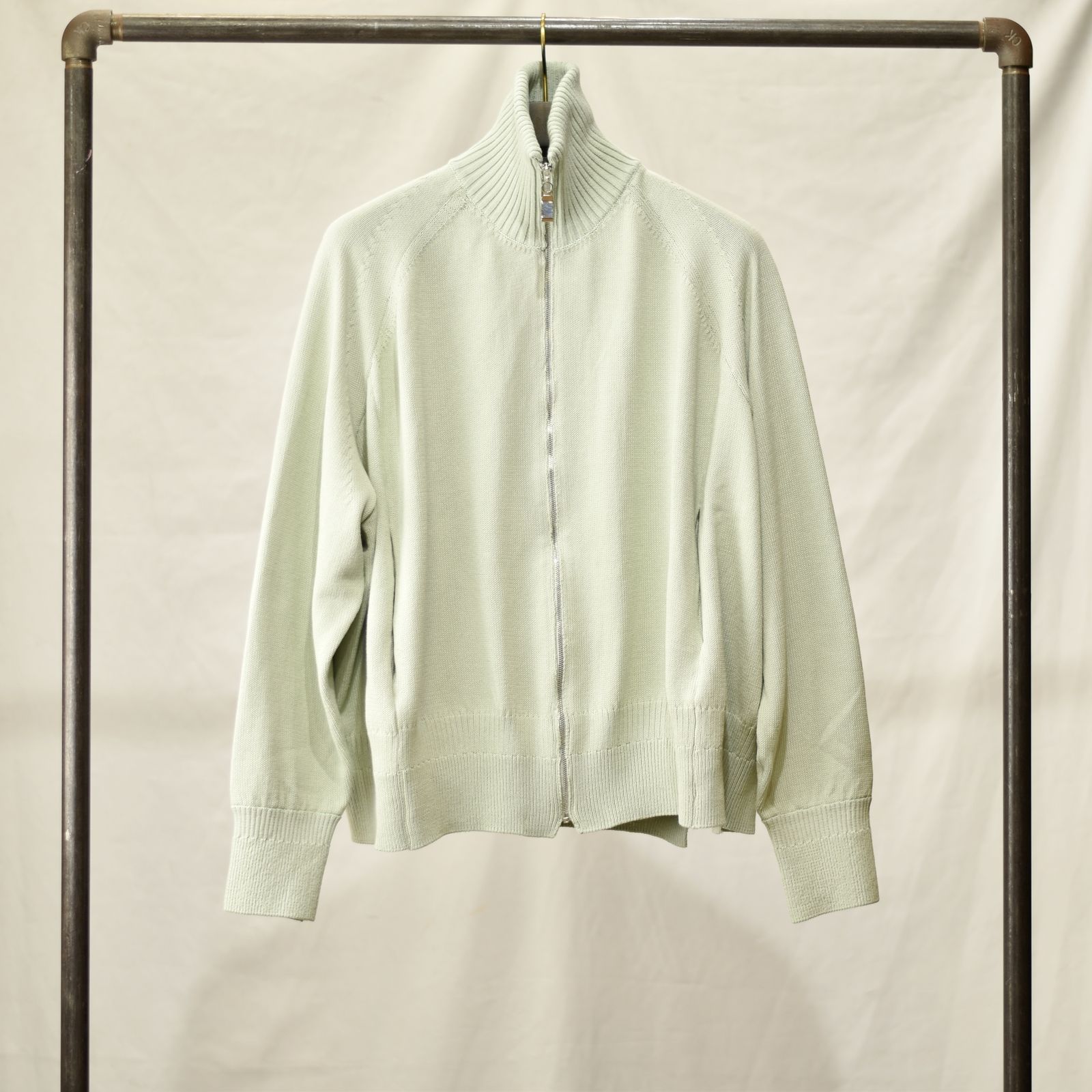 ハイネックニットブルゾン / LB23SS-KNBL01 (SPRING GREEN)