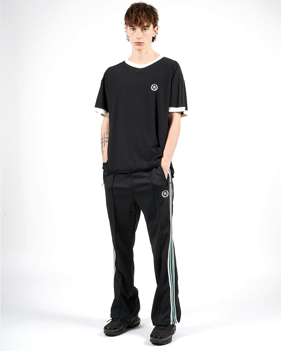 INSIDEOUT FC TEE (BLACK) / Tシャツ ブラック
