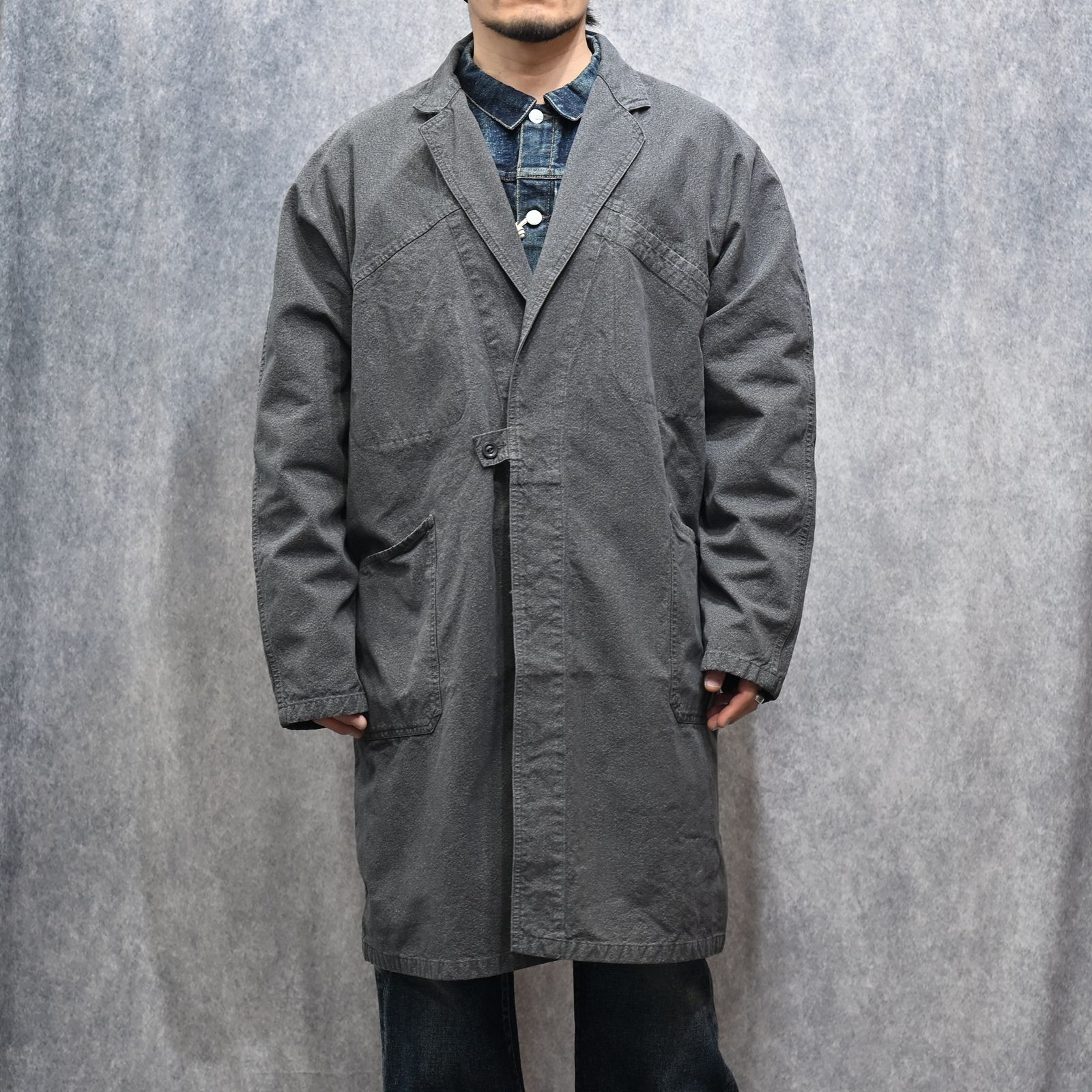 WORK COAT （BLACK） / アトリエコート （ブラック） 2026SS-JK3-YW