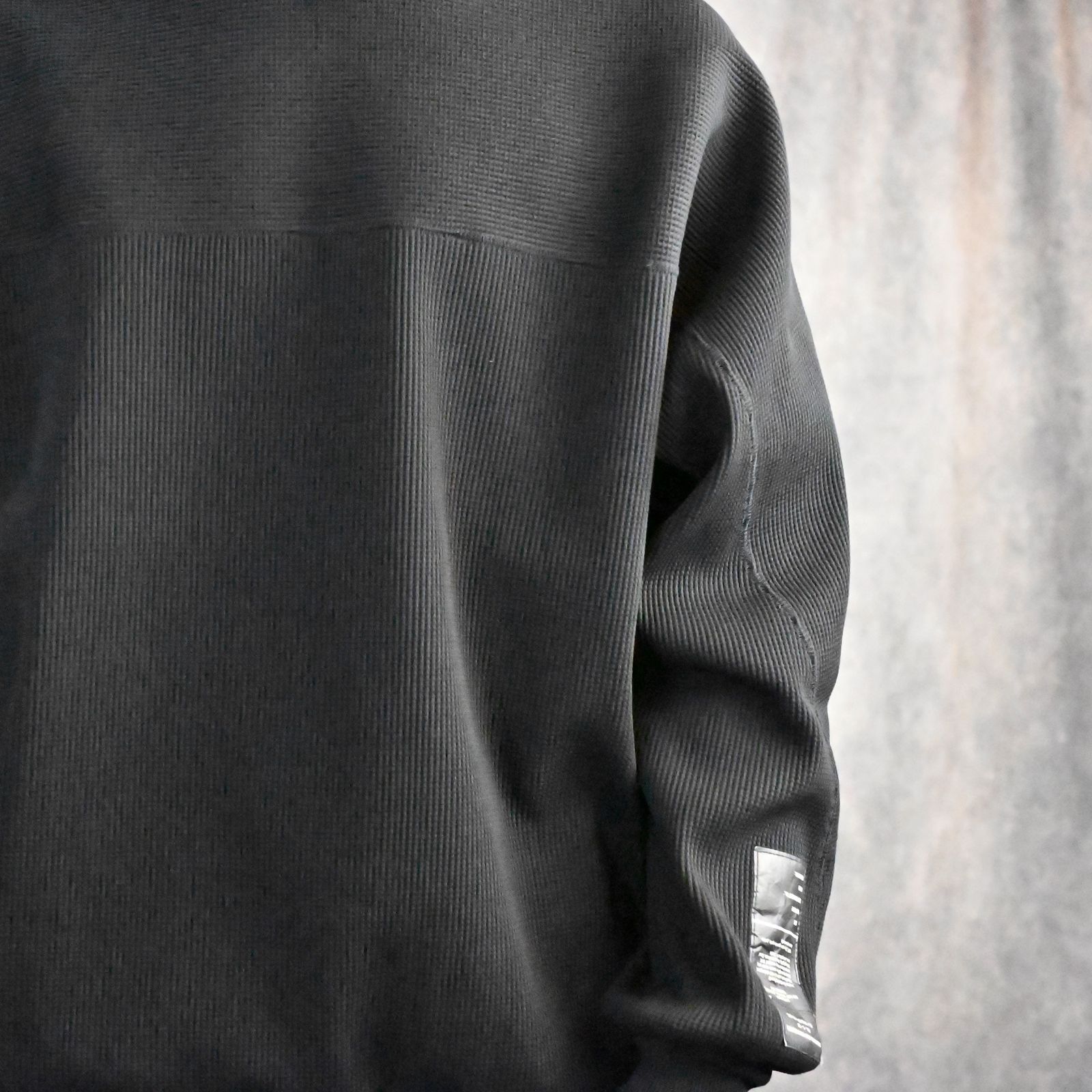 HIGH NECK LONG SLEEVE (BLACK) - ハイネック ロングスリーブ（ブラック）